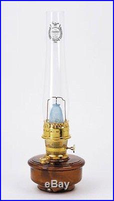 Discontinued Aladdin Mantle Lamp Company Brown Genie III Shelf Lamp #C6108