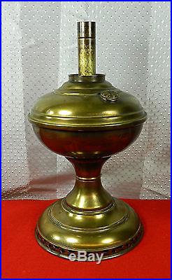 EARLY ALADDIN BRASS KEROSENE TABLE LAMP WithMIXED PARTS FROM MODELS 3, 4,5 & 6