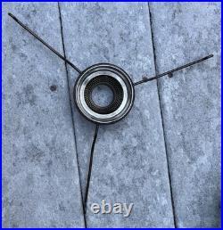 Early Aladdin Model B Jade Green Moonstone Bracket Kerosene Oil Lamp Glass Font