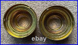 Excellent! Reproduction Brass Aladdin Lamp Gallerys For Models 12, A &b