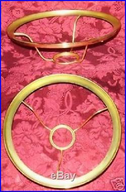 GENUINE ALADDIN 10 inch Brass Ring Shade Holder fits alladin oil kerosene lamp