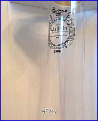 Genuine Aladdin Oil Kerosene Lamp Premium Heelless Chimney R910-2 for 1-11 & 23a