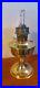 Good Used Aladdin Brass Model 23 Oil Kerosene Lamp (Br)