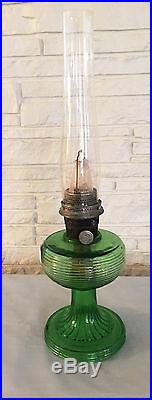 Green Crystal Beehive Aladdin Lamp