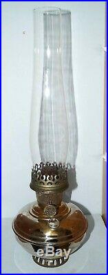 HTF Antique 1915 -16 Aladdin #6 & 1914 Oil FOUNT #102 Lamp WithORIG Flame Spreader