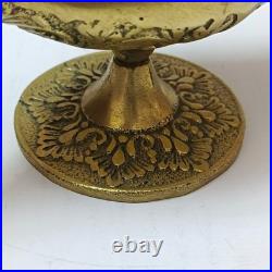 Handmade Egyptian Brass Aladdin Lamp Vintage Antique Oriental Collectible Decor