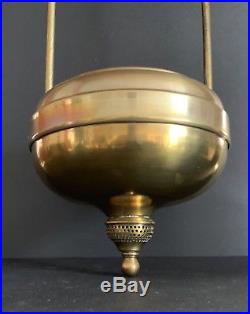 Hanging Ball Model 6 Aladdin Mantle Kerosene Oil Lamp With Early Remake 325 Shade