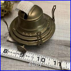 KEROSENE OIL LAMP NOS Burners ITALY Aladdin #23 MIXED Size LOT Of 4