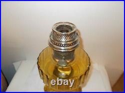 Kerosene Oil Aladdin Corinthian Table Lamp yellow gold