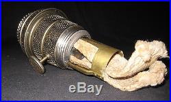 Kerosene Oil Aladdin Model B Nickel over Brass Lamp Burner