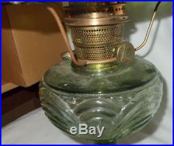 Kerosene Oil Original Aladdin Lamp Washington Drape Green