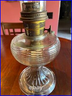 LARGE 23 EARLY 1900s VINTAGE ALADDIN OIL LAMP VERY NICE