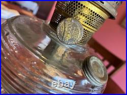 LARGE 23 EARLY 1900s VINTAGE ALADDIN OIL LAMP VERY NICE