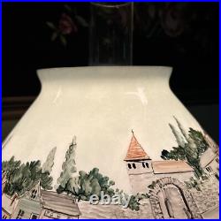 LG Wright Electrified Aladdin/Hurricane Lamp 22.5 Tall Vintage/Antique