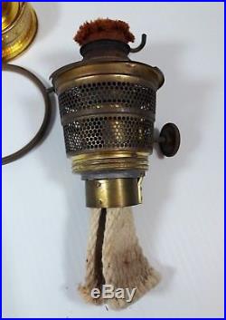 LINCOLN DRAPE Alacite Aladdin Kerosene Lamp Nu-Type model B with shade chimmney
