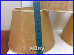 LOT OF 3 VTG. ALADDIN WHIP O LITE PAPER SHADES FOR MANTLE LAMPS. NOS! SEE BELOW