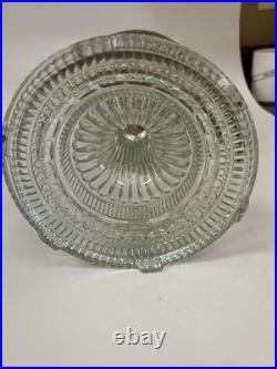 LP14 Aladdin Lamp Clear Glass Base Colonial Marked Model A untested
