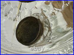 LP14 Aladdin Lamp Clear Glass Base Colonial Marked Model A untested