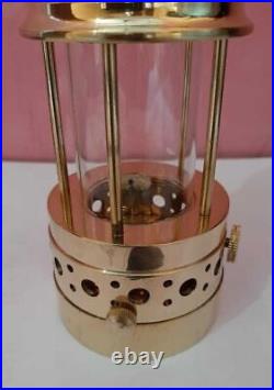 Lamp Polished Brass Miner Lamp oil Ship Lantern Maritime Lamp