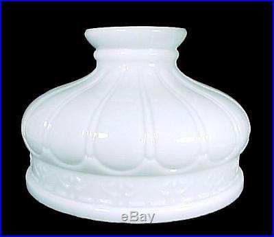 Lamp Shade Milk Glass 10 for Coleman fits Aladdin Student White Kerosene Oil