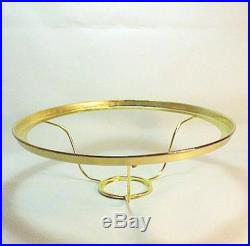 Lamp Shade Ring Holder 10 Solid Brass for Aladdin Under Burner Kerosene Oil
