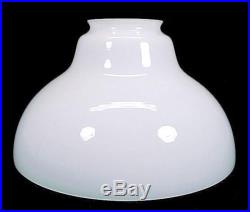 Lamp Shade White Bell 12 in for BH Aladdin 5 & 6 Hanging Lamp Kerosene Oil Glass
