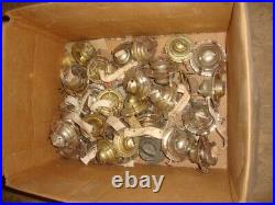 Large Lot NOS Aladdin & other Kerosene Oil Lamp Parts