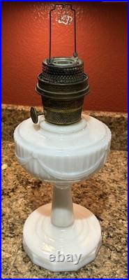 Lincoln Drape Alacite Aladdin Kerosene Lamp By Mantle Lamp Co Model B Chicago IL