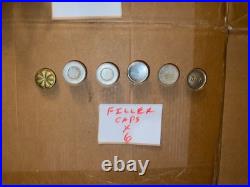 Lot Of 24 Aladdin And Other Oil Lamp Burners. View Photos