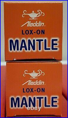 Lot of 2 Aladdin Lox On Mantle For Models 12-A-B-C-21-21c-23 Part R-150 P979908