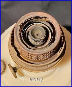 MATCHED PAIR Antique 1940s ALADDIN Tall Lincoln Drape Alacite Lamps Model B