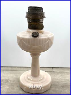 Mantle Lamp Aladdin White Lincoln Drape Alacite Glass Type B Plume Atwood Burner