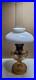Mantle Lamp Co Nu-Type Model B Aladdin Amber Kerosene Lamp