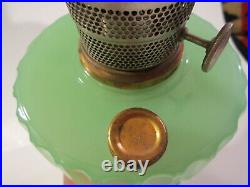 Mint Model B 1937 Aladdin Oil Lamp Jade Green Moonstone