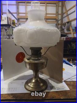 Model 12 Aladdin Kerosene Lamp. Looks All Original Shade Is Perfect