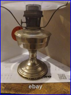 Model 12 Aladdin Kerosene Lamp. Looks All Original Shade Is Perfect
