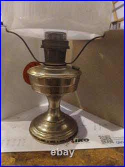Model 12 Aladdin Kerosene Lamp. Looks All Original Shade Is Perfect