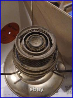 Model 12 Aladdin Kerosene Lamp. Looks All Original Shade Is Perfect