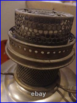 Model 12 Aladdin Kerosene Lamp. Looks All Original Shade Is Perfect