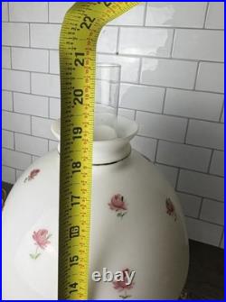 Model 2 1910 Antique Aladdin Brass Complete Lamp Electrified -Early Chicago GWTW