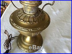 Model #8 Aladdin Lamp With Original Shade Rare Oil/Kerosene DGA4