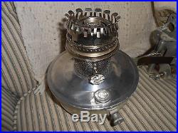 Model C Aladdin Bracket Railroad Caboose Kerosene Lamp Complete Shade Never Used