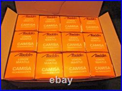 N. O. S. BOX LOT 12 ALADDIN OIL LAMP MANTLES12-B-C-21-21c-23