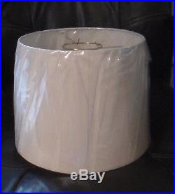 NEW 12 Aladdin White Kerosene Oil Electric Lamp Parchment Shade alladin S100