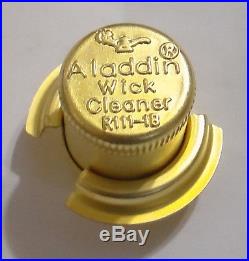 NEW Aladdin LOGO Brass Oil Kerosene Lamp Wick Cleaner Trimmer R111-1B