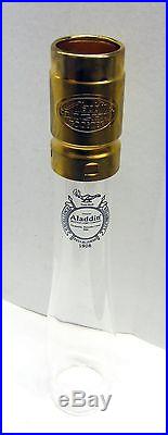 NEW Genuine Aladdin N108B Solid Brass Kerosene Oil Lamp Light Booster Alladin