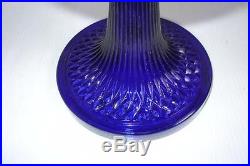 NEW Reproduction Aladdin Lamp Nu Type Model B Vertique Lamp Font Cobalt Blue