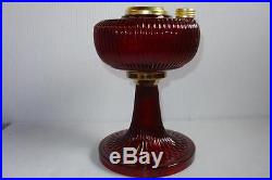 NEW Reproduction Aladdin Lamp Nu Type Model B Vertique Table Lamp Font Ruby Red