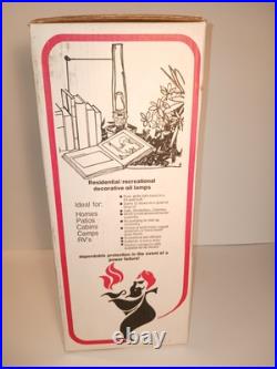 NIB Aladdin Oil Lamp Genie II withKerosene Burner, Gallery, Chimney, Mantle