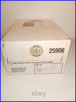 NIB Aladdin Oil Lamp Genie II withKerosene Burner, Gallery, Chimney, Mantle